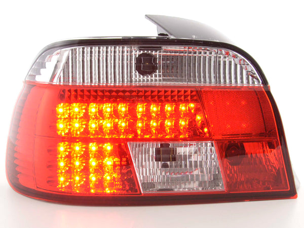 Pilotos traseros LED BMW Serie 5 Berlina E39 95-00 transparente/rojo