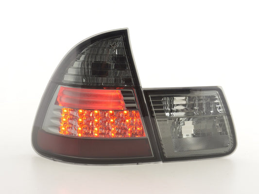 BMW 3 Series E46 Touring 99-05 LED taillights in black