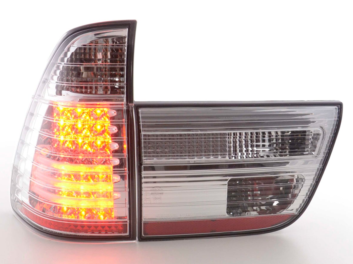 Pilotos Traseros Led Bmw X5 E53 98-02 Cromo Lights > Rear/tail Lights