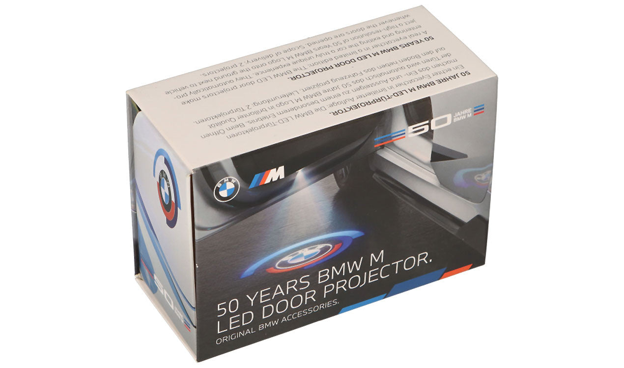 Proyectores De Puerta Led Bmw M 50 Años 68Mm . Original Recambios