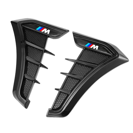 Imitazione input d'aria per la bmw pinna anteriore BMW /// M - Effetto nero o carbonio