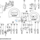 Manija / Abrepuertas Exterior Para Bmw E36. Original Recambios