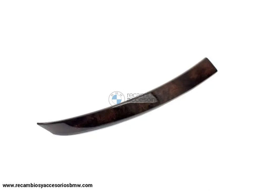 Moldura Madera Veta De Álamo Puerta Delantera Braun Para Bmw E60 E61. Original Recambios