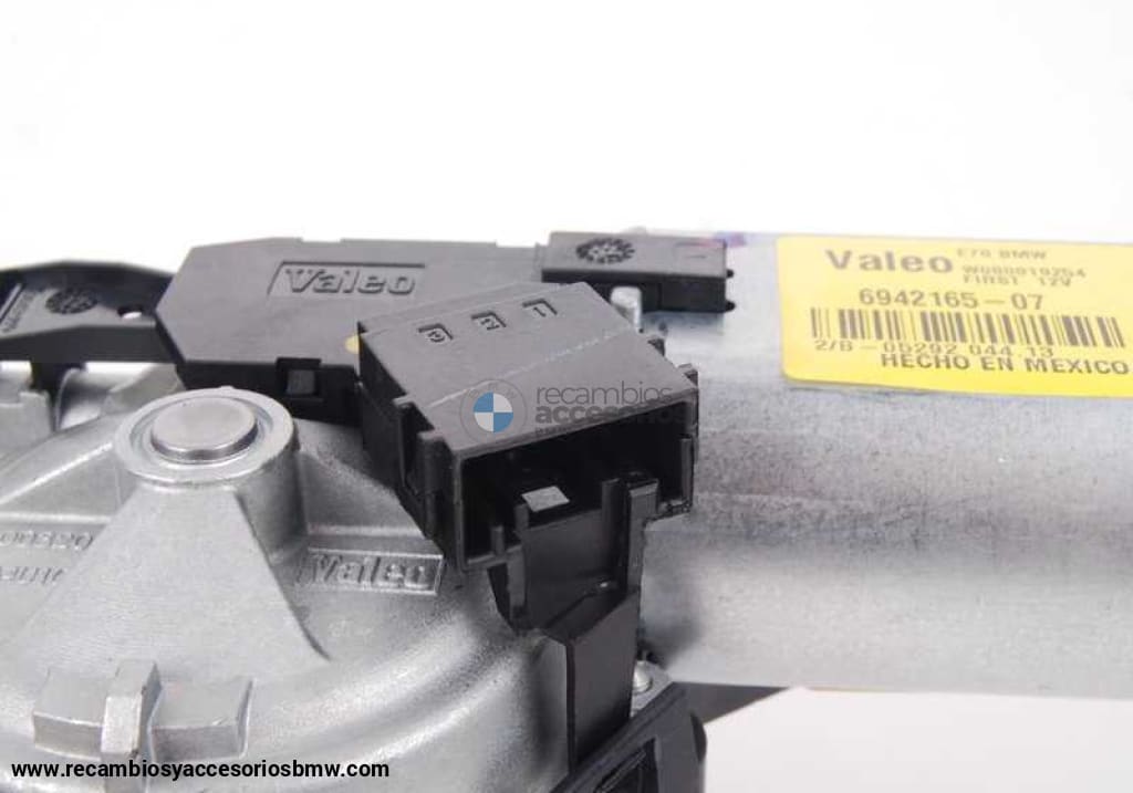 Motor Limpiaparabrisas Trasero Maletero Para Bmw E70 X5 . Original Recambios