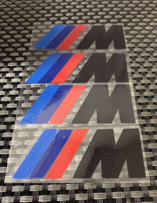 ¡oportunidad! Pegatinas Adhesivos Bmw ///m Negro Para Las Pinzas De Freno Tu Accesorios