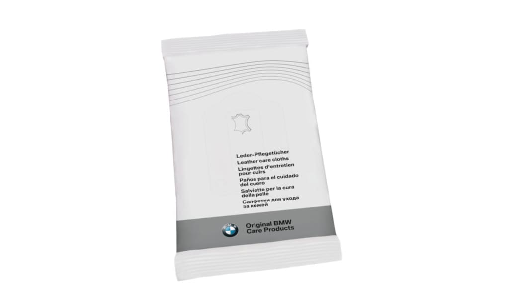 Paños Bmw Para El Cuidado Del Cuero Hechos De Microfibra Bmw. Original Recambios