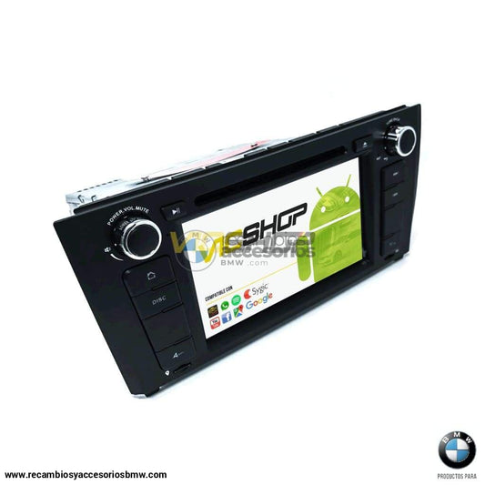 Pantalla 7 Radio Android 10 Para Bmw Serie 3 E90 E91 E92 E93. ¡ahora Con Cámara Trasera De Regalo!