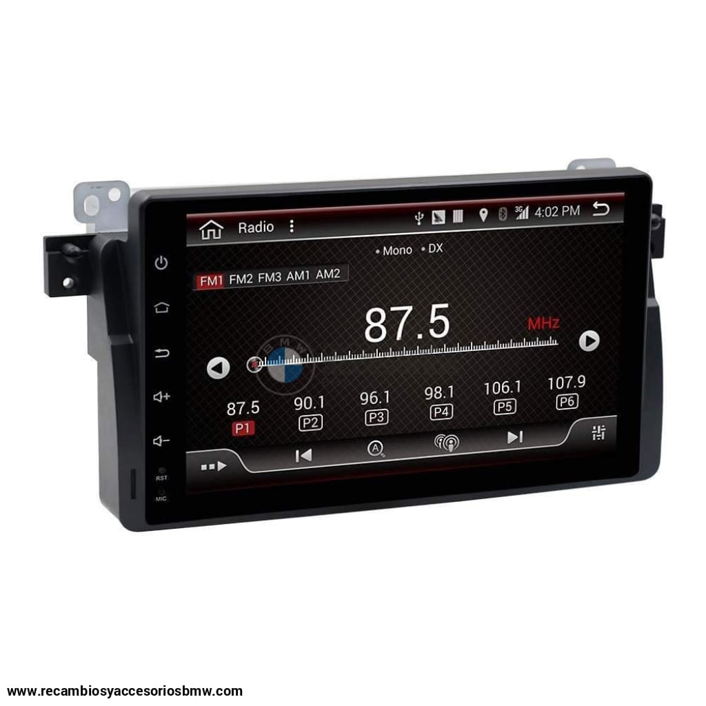 Pantalla Radio Android 10 Para Bmw Modelo Serie 3 E46. ¡ahora Con Cámara Trasera De Regalo!