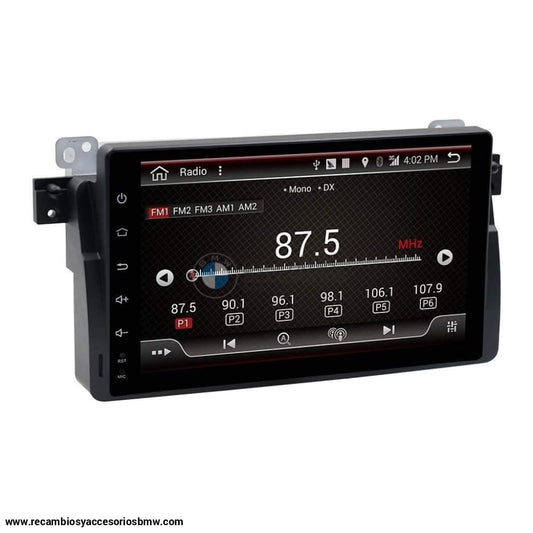 Pantalla Radio Android 10 Para Bmw Modelo Serie 3 E46. ¡ahora Con Cámara Trasera De Regalo!