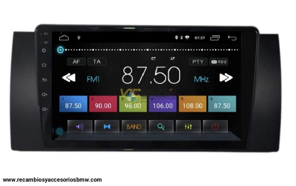 Pantalla Radio Android 10 Para Bmw Modelo Serie 7 E38. ¡ahora Con Cámara Trasera De Regalo!