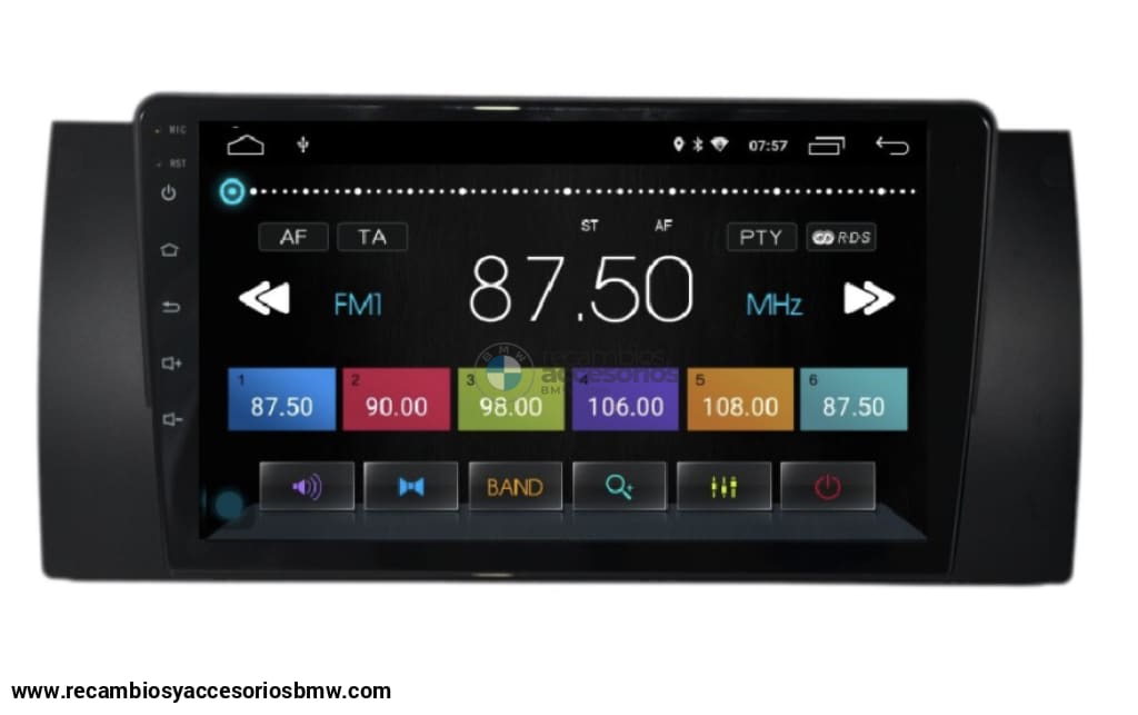 Pantalla Radio Android 10 Para Bmw Modelo Serie 7 E38. ¡ahora Con Cámara Trasera De Regalo!