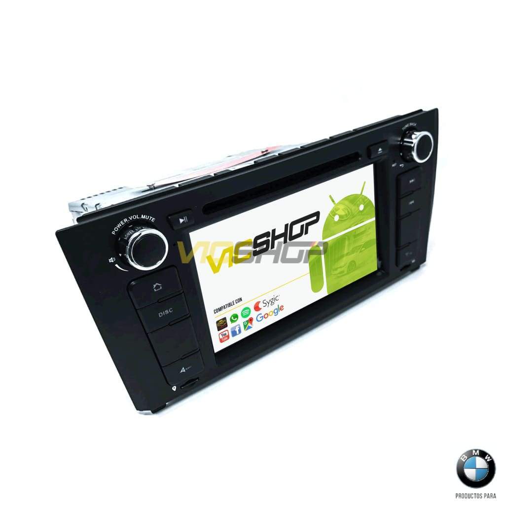 Pantalla 7 Radio Android 10 Para Bmw Serie 3 E90 E91 E92 E93. ¡ahora Con Cámara Trasera De Regalo!