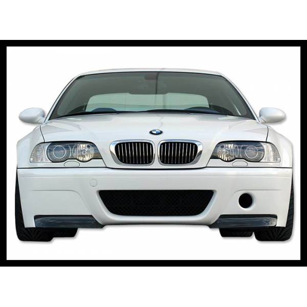 Paragolpes Delantero Bmw E46 M3 Abs C/Punteras Carbono Look Csl