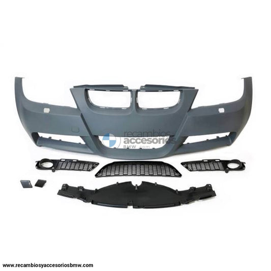 Paragolpes Delantero Bmw E90 / E91 05 - 08 Look M - Tech Spoiler Lavafaros Abs