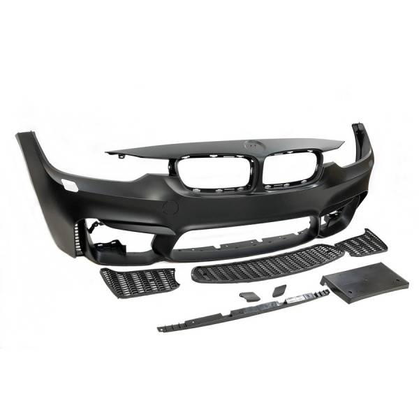 Paragolpes Delantero Bmw F30 - F31 Look M4 Lip Spoiler Abs