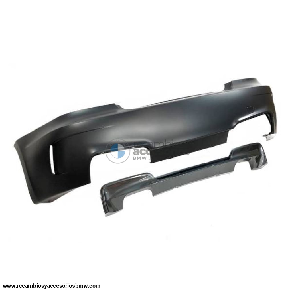 Paragolpes Trasero Bmw E82 / E88 Look M1 07 - 11 Doble Salida