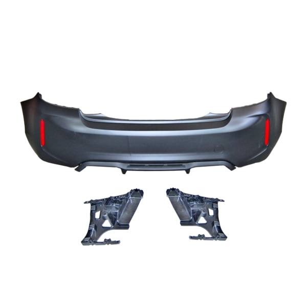 Paragolpes Trasero Bmw F22 / F23 2013 - 2019 Look M2 Abs