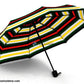 Paraguas Mini Plegable A Rayas Multicolor. Original Recambios