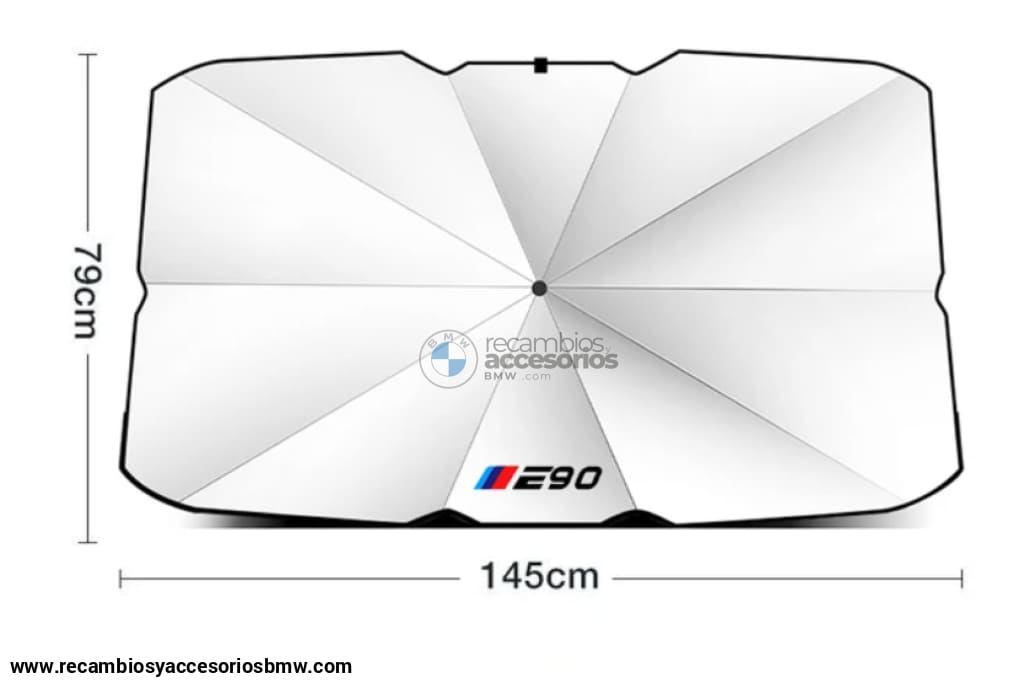 Parasol Para Parabrisas De Coche Bmw - Protección Uv Y Reducción Temperatura Modelos E90 E91 E92