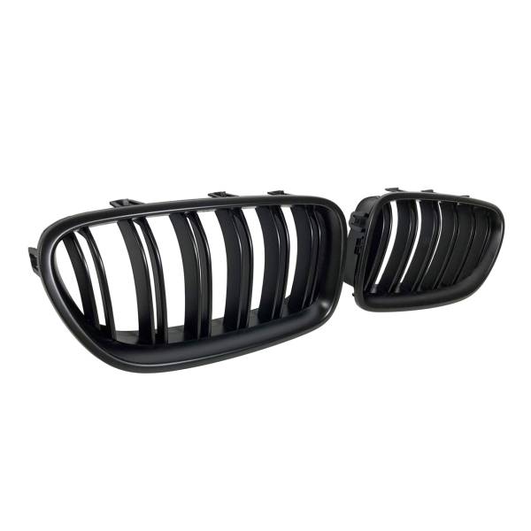 Parrilla Bmw F10 / F11 2010 - 2012 Black Mate Frontal