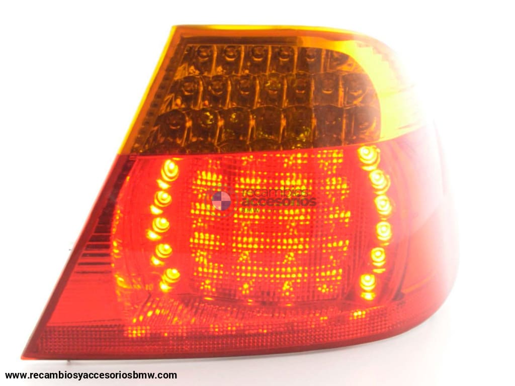 Piezas De Desgaste Luz Trasera Derecha Bmw Serie 3 Coupé Tipo E46 03-06 Amarillo / Rojo Lights >