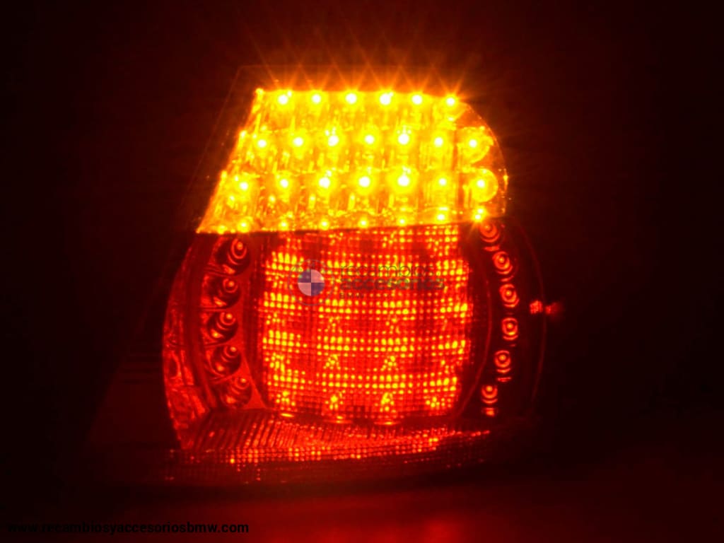 Piezas De Desgaste Luz Trasera Derecha Bmw Serie 3 Coupé Tipo E46 03-06 Amarillo / Rojo Lights >