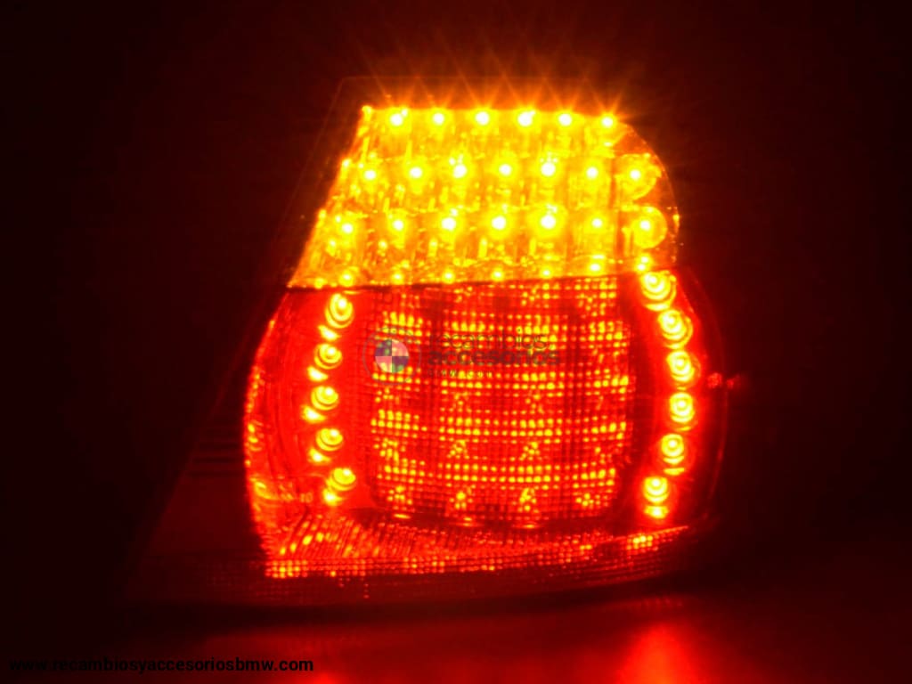 Piezas De Desgaste Luz Trasera Derecha Bmw Serie 3 Coupé Tipo E46 03-06 Amarillo / Rojo Lights >