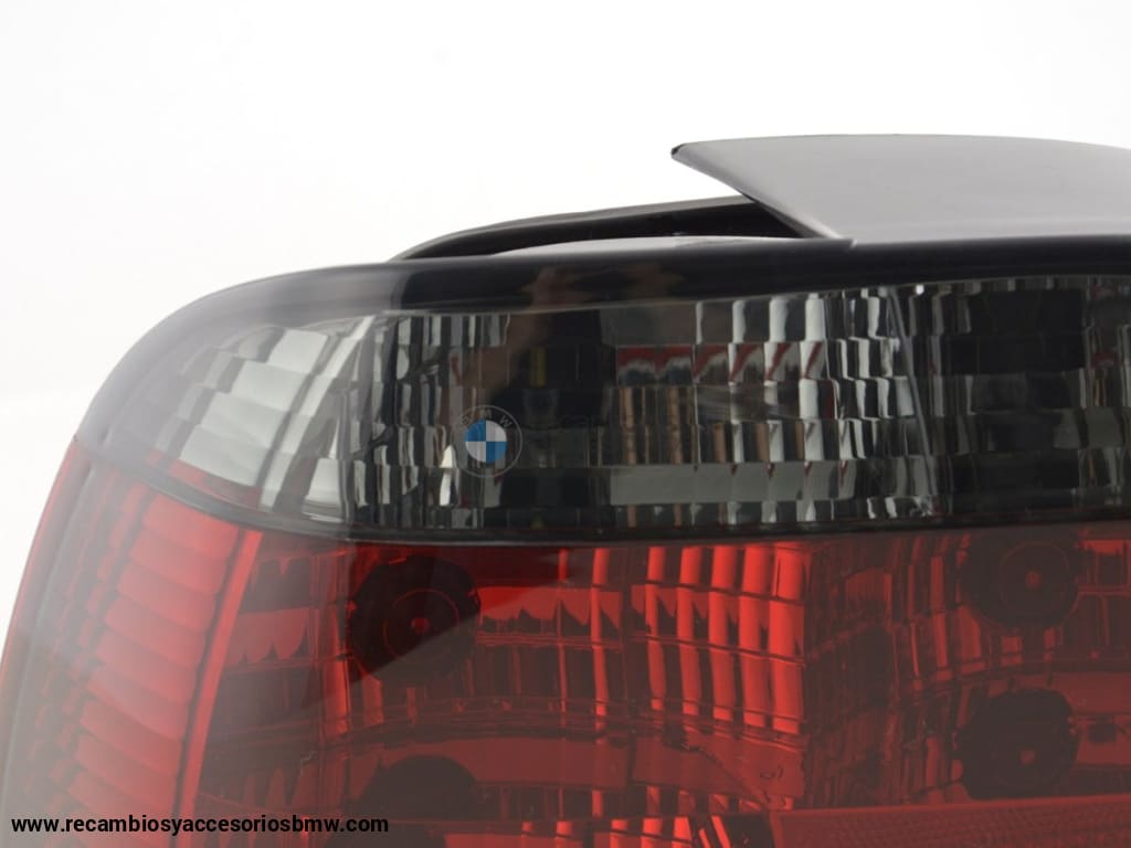 Juego De Luces Traseras Bmw 7 Series E38 95-02 Rojo / Negro Lights > Rear/tail Lights