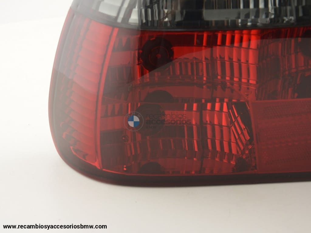 Juego De Luces Traseras Bmw 7 Series E38 95-02 Rojo / Negro Lights > Rear/tail Lights