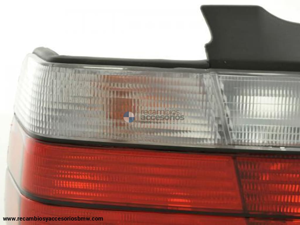 Juego De Luces Traseras Bmw Serie 3 Limo Tipo E36 91-98 Rojo / Blanco Lights > Rear/tail Lights