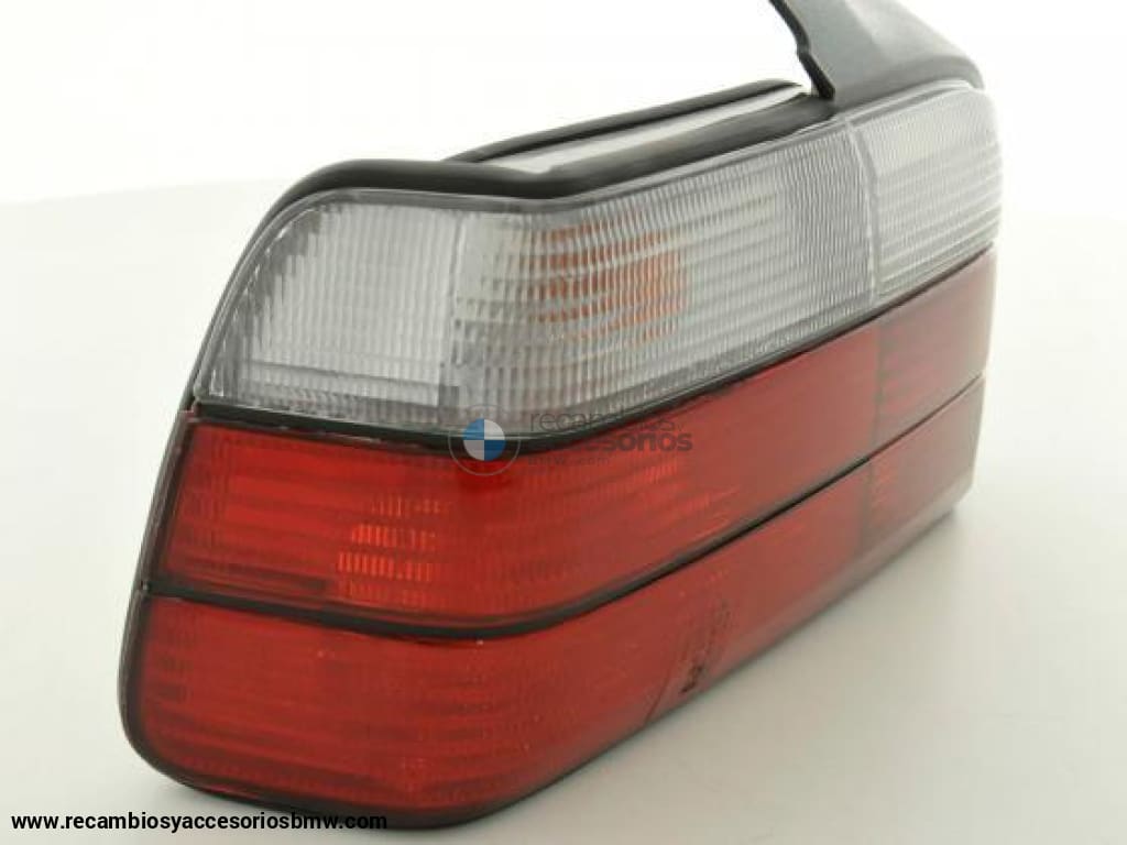 Juego De Luces Traseras Bmw Serie 3 Limo Tipo E36 91-98 Rojo / Blanco Lights > Rear/tail Lights