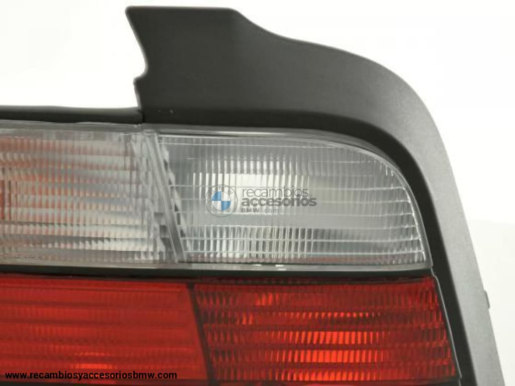 Juego De Luces Traseras Bmw Serie 3 Limo Tipo E36 91-98 Rojo / Blanco Lights > Rear/tail Lights