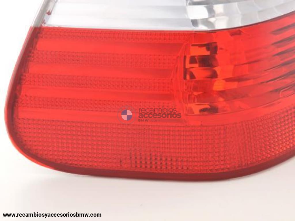 Juego De Luces Traseras Bmw Serie 3 Limo Tipo E46 01-05 Blanco / Rojo Lights > Rear/tail Lights