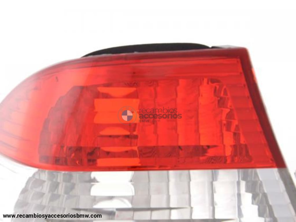 Juego De Luces Traseras Bmw Serie 3 Limo Tipo E46 01-05 Blanco / Rojo Lights > Rear/tail Lights