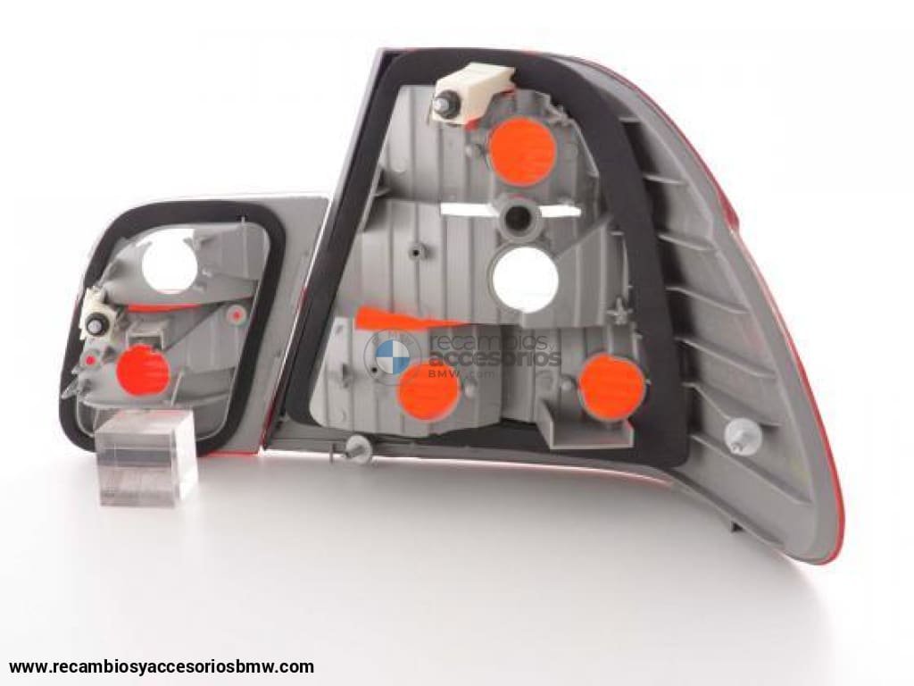 Juego De Luces Traseras Bmw Serie 3 Limo Tipo E46 01-05 Blanco / Rojo Lights > Rear/tail Lights