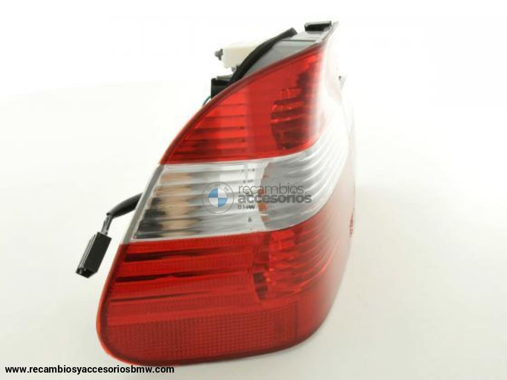 Juego De Luces Traseras Bmw Serie 3 Limo Tipo E46 98-01 Blanco / Rojo Lights > Rear/tail Lights