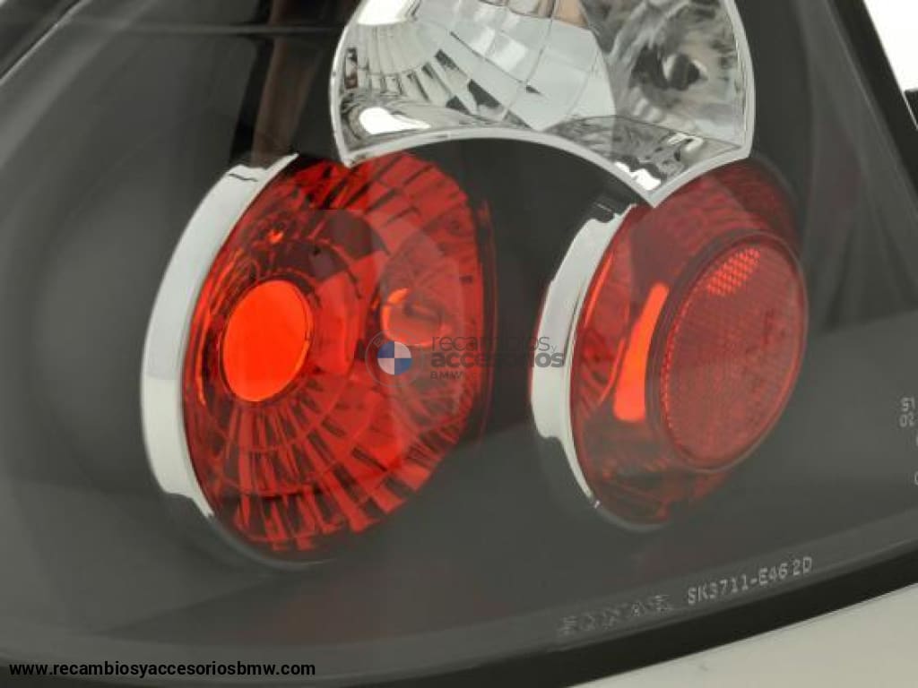 Juego De Luces Traseras Bmw Serie 3 Coupé Tipo E46 97-02 Negro Lights > Rear/tail Lights