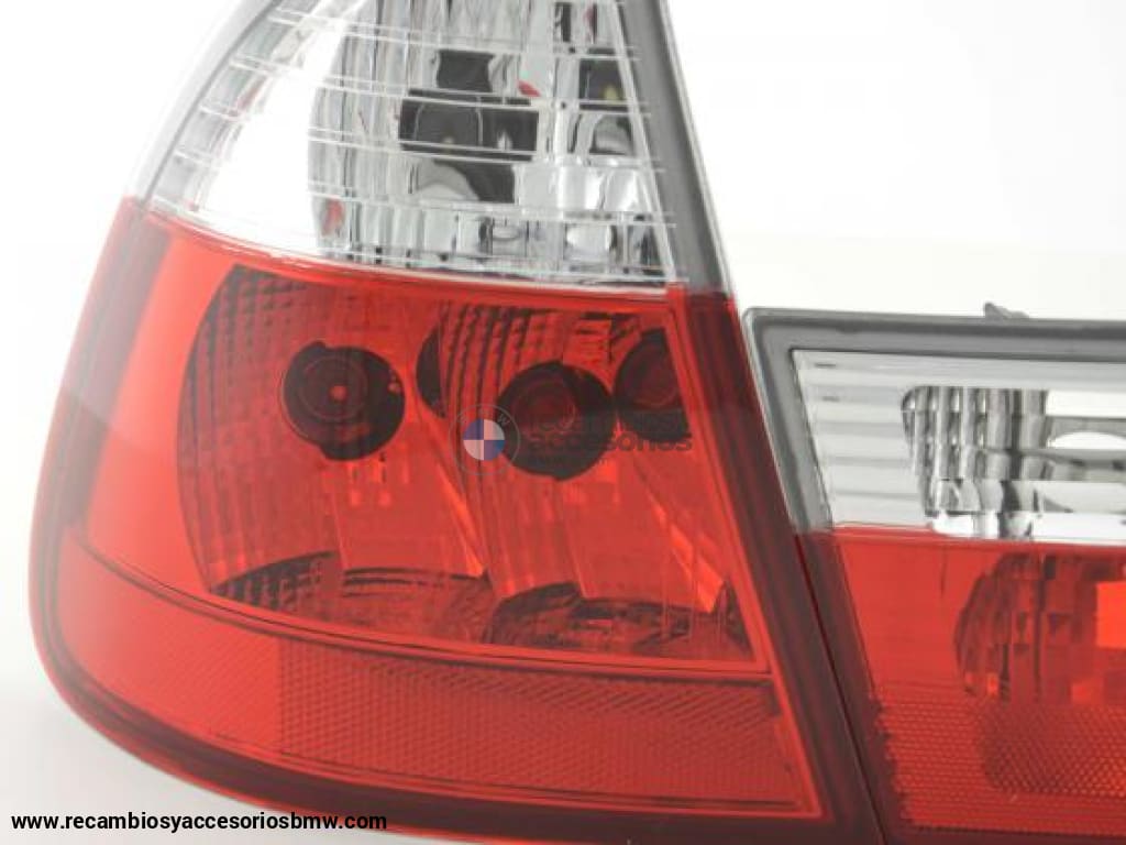 Pilotos Traseros Bmw Serie 3 Touring E46 99-02 Blanco / Rojo Lights > Rear/Tail Lights