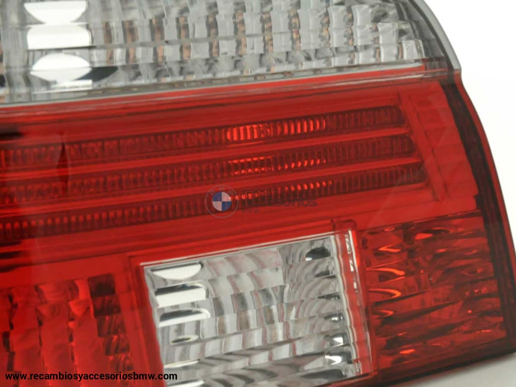 Juego De Luces Traseras Bmw Serie 5 Limo Tipo E39 95-00 Rojo / Blanco Lights > Rear/tail Lights