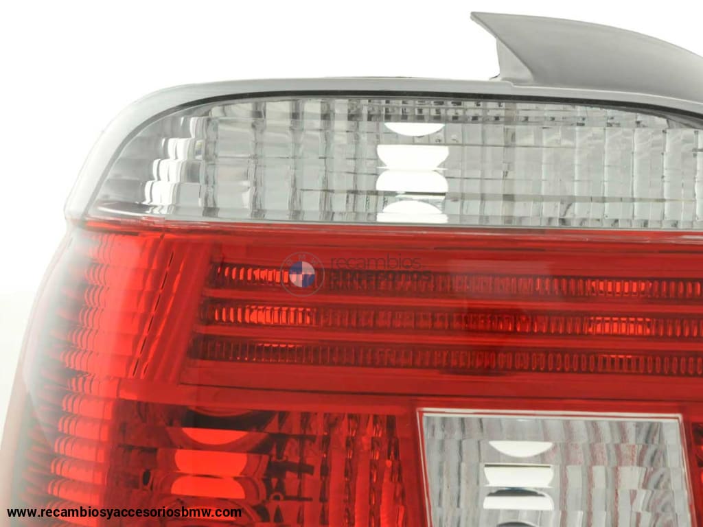 Juego De Luces Traseras Bmw Serie 5 Limo Tipo E39 95-00 Rojo / Blanco Lights > Rear/tail Lights