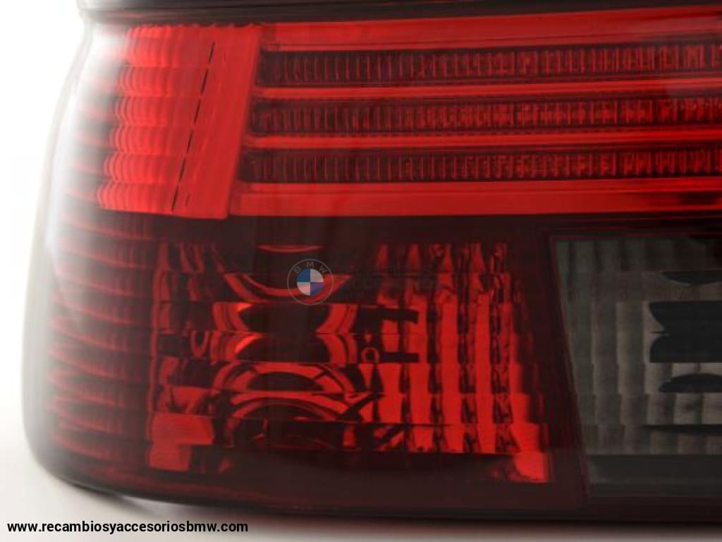 Juego De Luces Traseras Bmw 5-Series E39 Limo 95-00 Rojo / Negro Lights > Rear/tail Lights