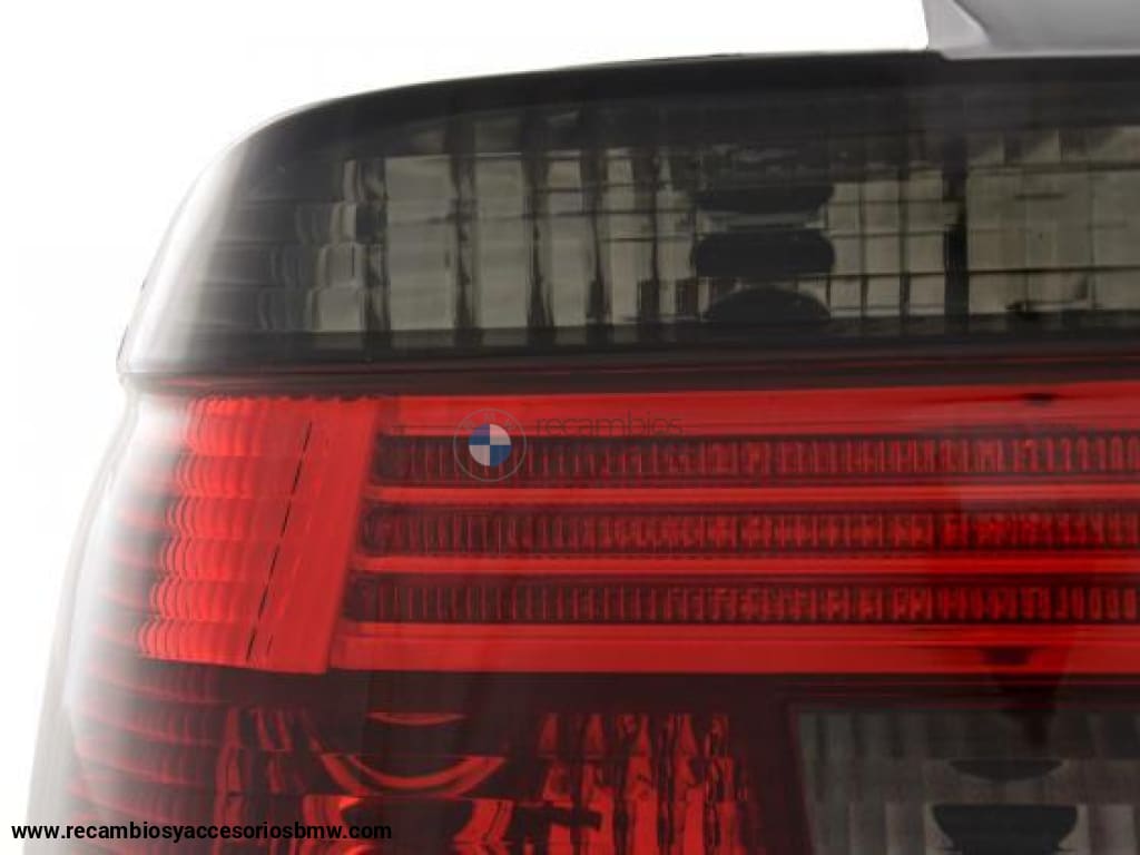 Juego De Luces Traseras Bmw 5-Series E39 Limo 95-00 Rojo / Negro Lights > Rear/tail Lights