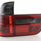 Pilotos Traseros Bmw X5 E53 X53 98-03 Negro / Rojo Lights > Rear/Tail Lights