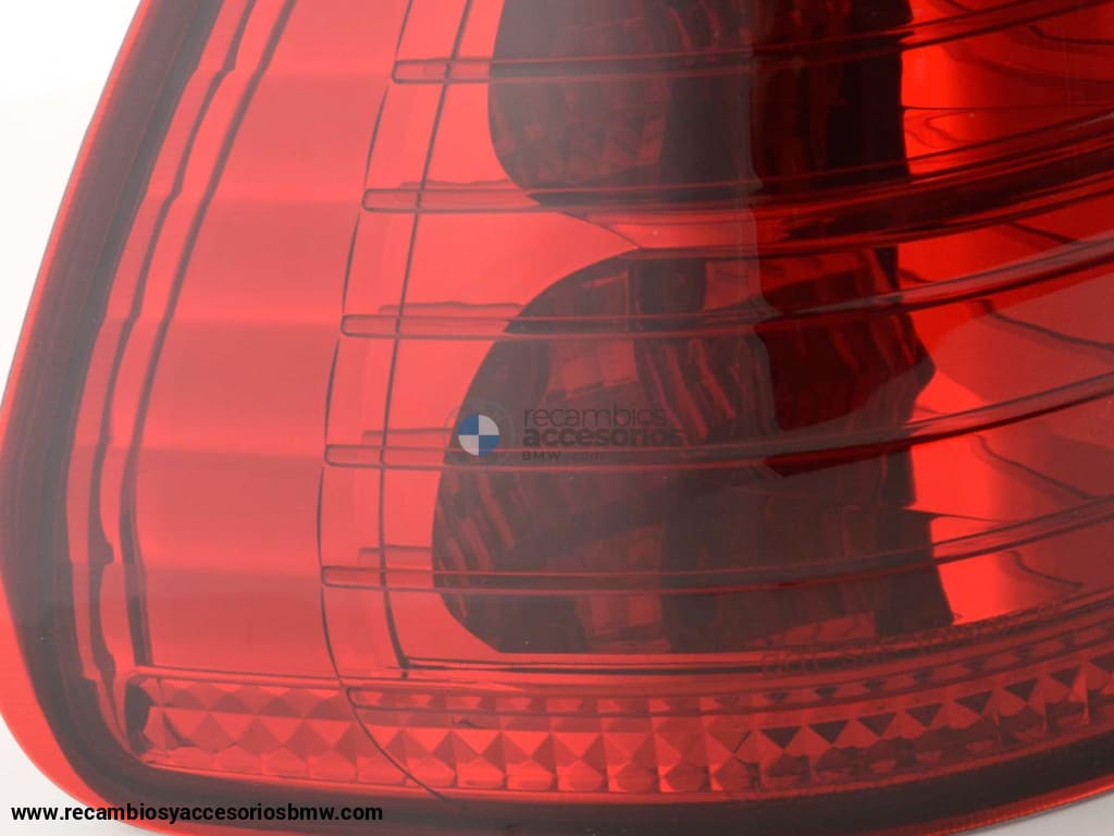 Pilotos Traseros Bmw X5 E53 X53 98-03 Negro / Rojo Lights > Rear/Tail Lights