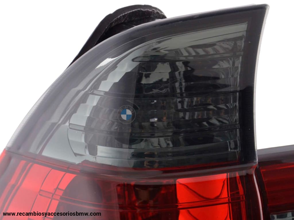 Pilotos Traseros Bmw X5 E53 X53 98-03 Negro / Rojo Lights > Rear/Tail Lights