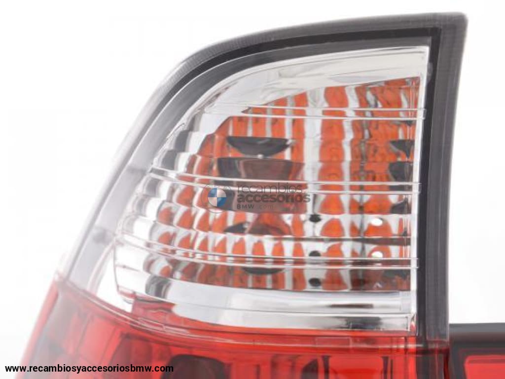 Juego De Luces Traseras Bmw X5 Tipo E53 Z33 98-03 Rojo / Blanco Lights > Rear/tail Lights