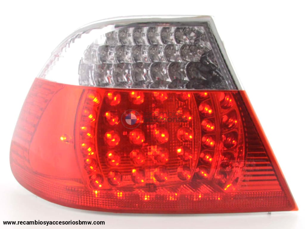 Pilotos Traseros De Led Bmw Serie 3 Coupé E46 99-02 Transparente/Rojo Lights > Rear/Tail Lights