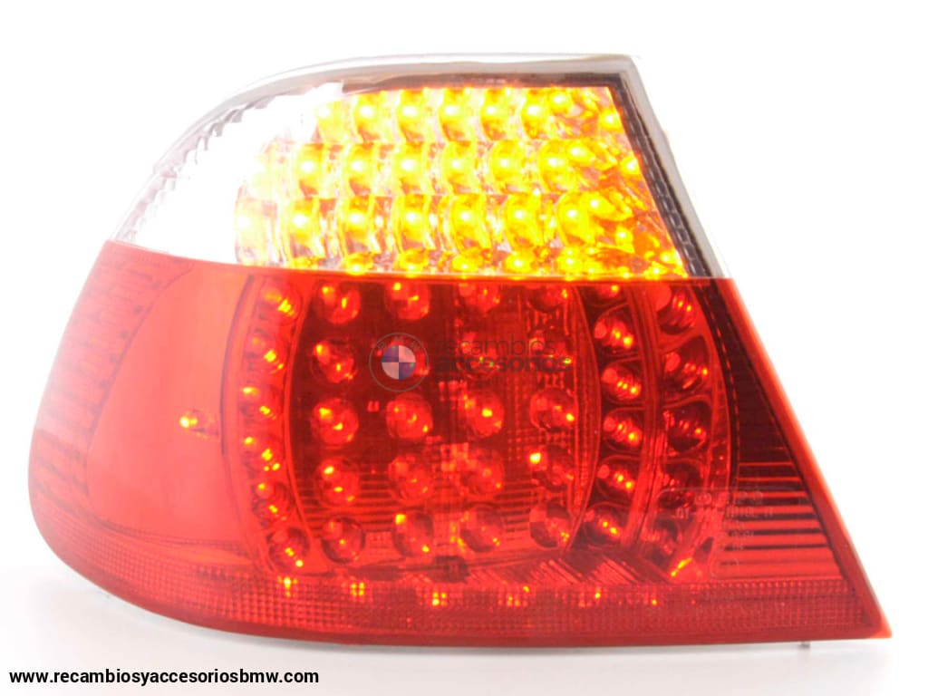 Pilotos Traseros De Led Bmw Serie 3 Coupé E46 99-02 Transparente/Rojo Lights > Rear/Tail Lights