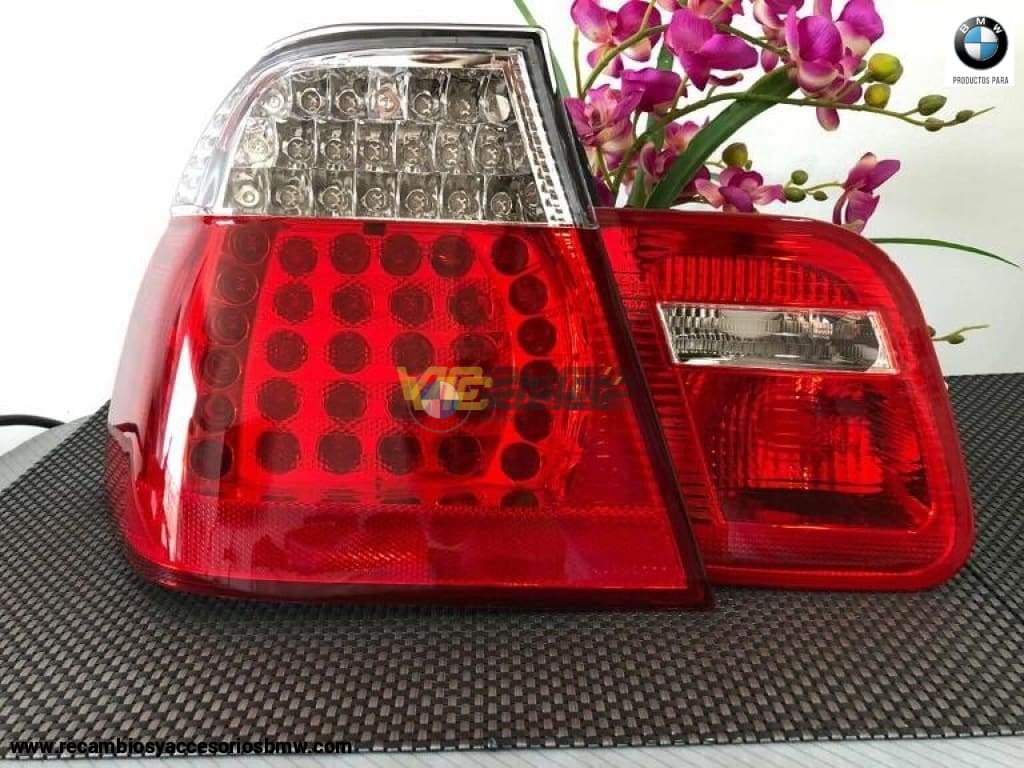 Pilotos Traseros De Led Con Canbus Homologados Para Bmw E46 Berlina 09/2001 A 2005 Restyling