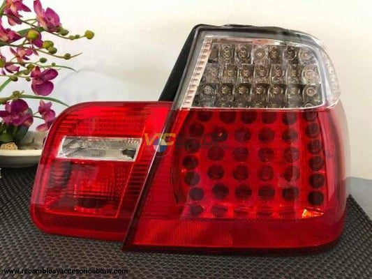 Pilotos Traseros De Led Con Canbus Homologados Para Bmw E46 Berlina 09/2001 A 2005 Restyling